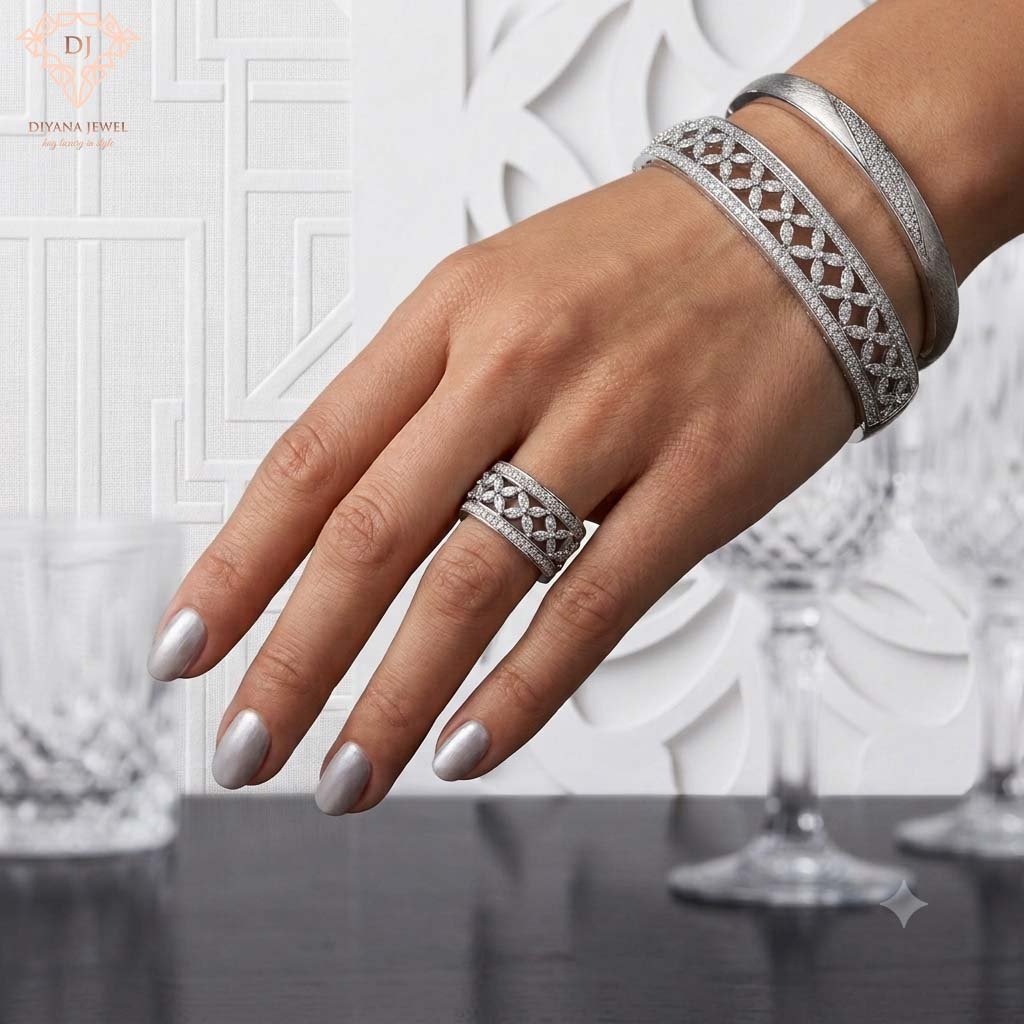 Diamond Ring and Bracelet